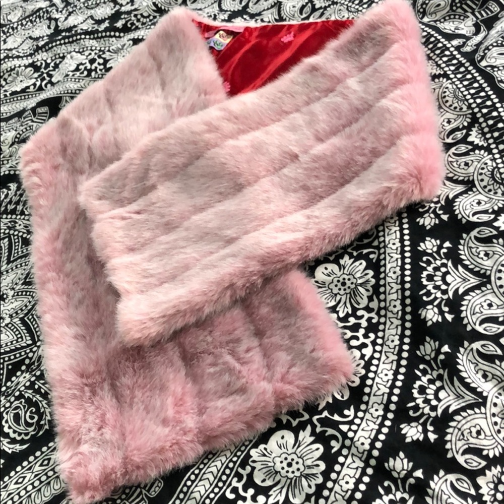 FUR WRAP/SCARF LA MAISON DE LA FAUSSE FOURRURE - Picture 1 of 8